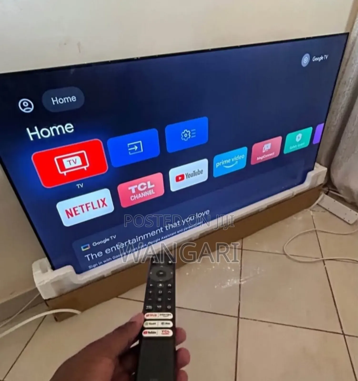 Youtube Netflix TCL 65 Inch HDR Television