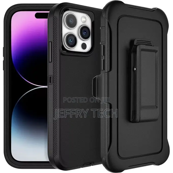 Otterbox Defender Series Case for iPhone 13promax - Black