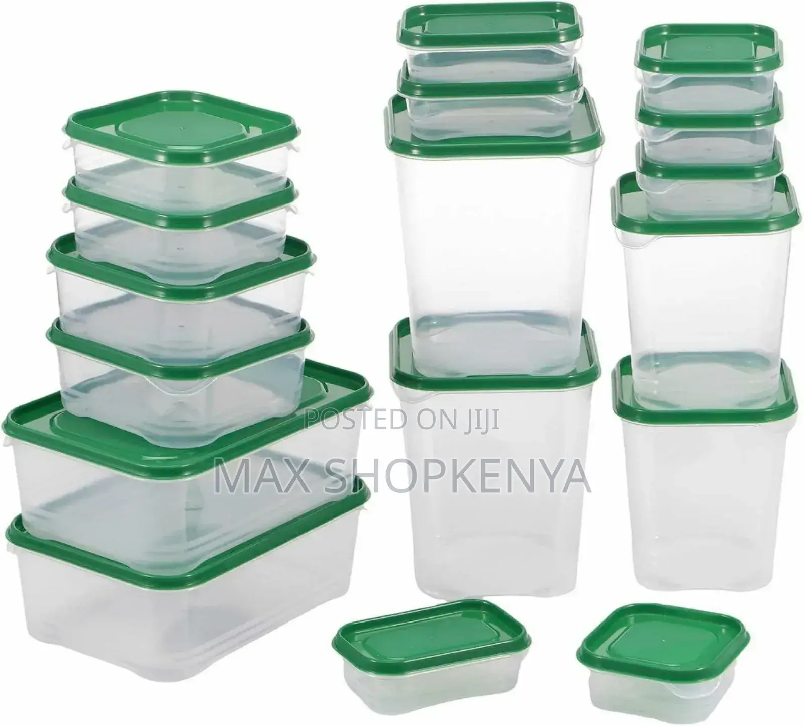17pcs Food Storage Boxes With Lids