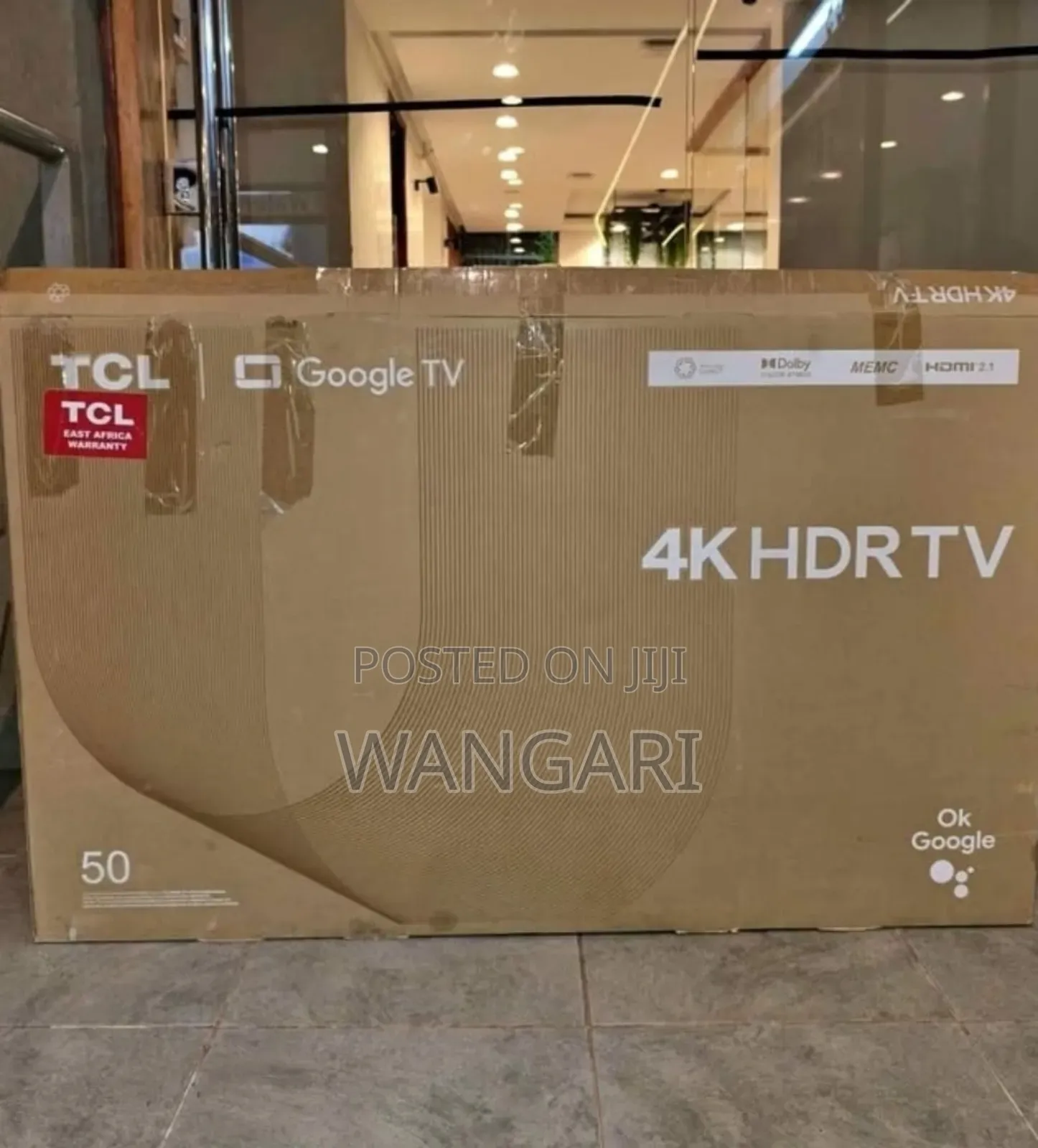 50 Inch TCL Google Tv 4khdr