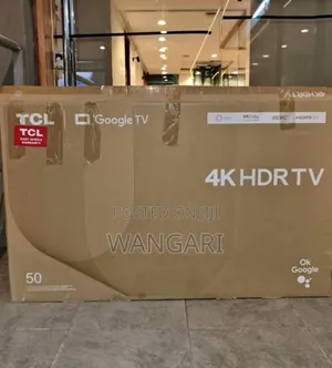 50 Inch TCL Google Tv 4khdr