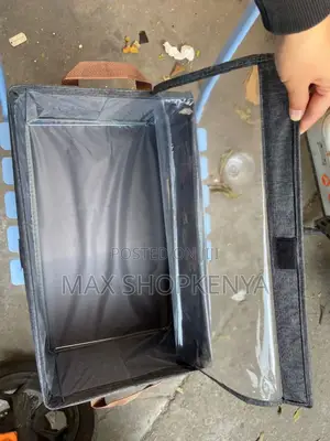 Collapsible Fabric Organizer With a Cover / Storage Basket
