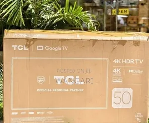50" TCL Google Tv 4khdr