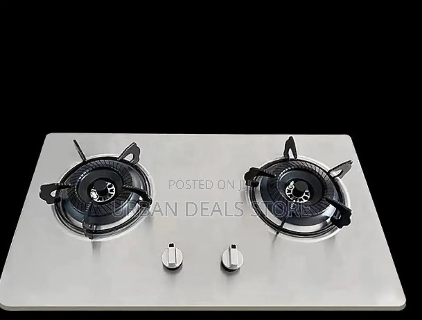 2 Burner Amaze Stainless Hob Cooker