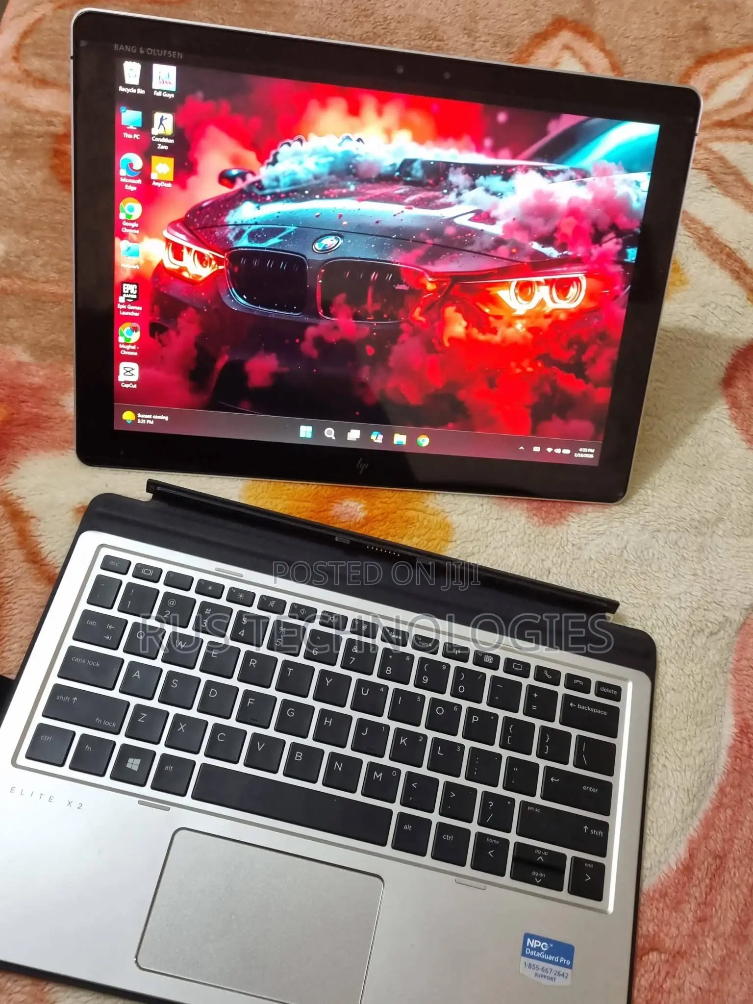 Laptop HP Elite X2 1012 8GB Intel Core M SSD 256GB
