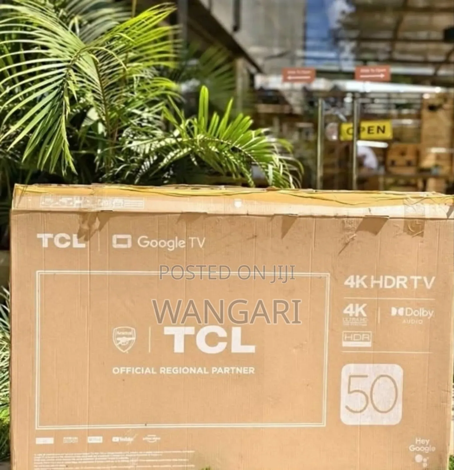50 Inch TCL Google Android Tv 4khdr