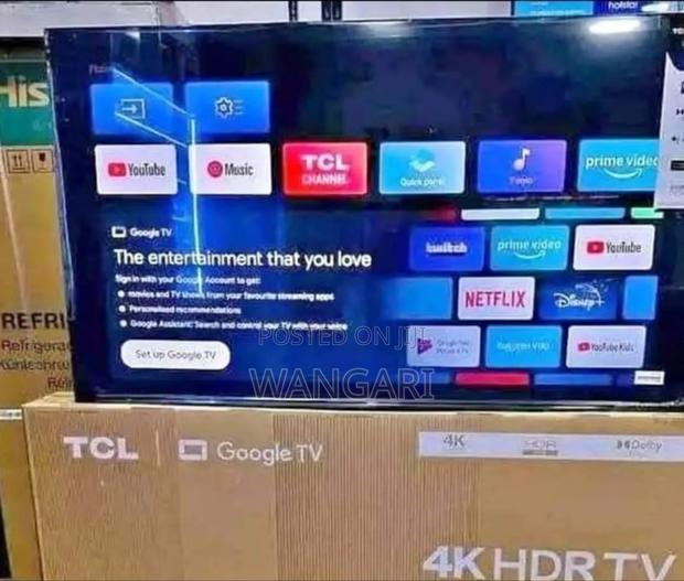50 Inch TCL Google Android Smart Tv 4khdr - thumbnail 2