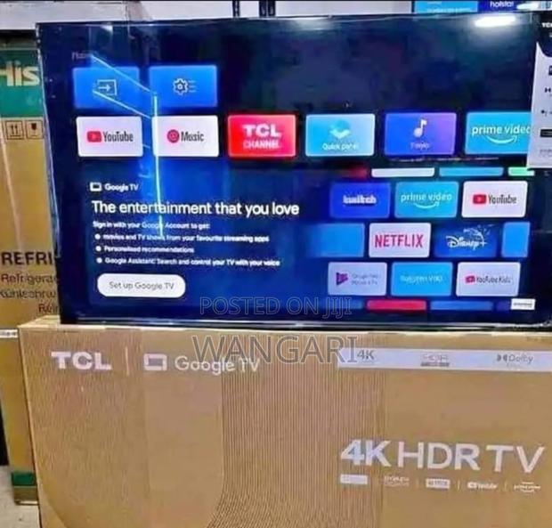 50 Inches TCL Google Tv 4khdr