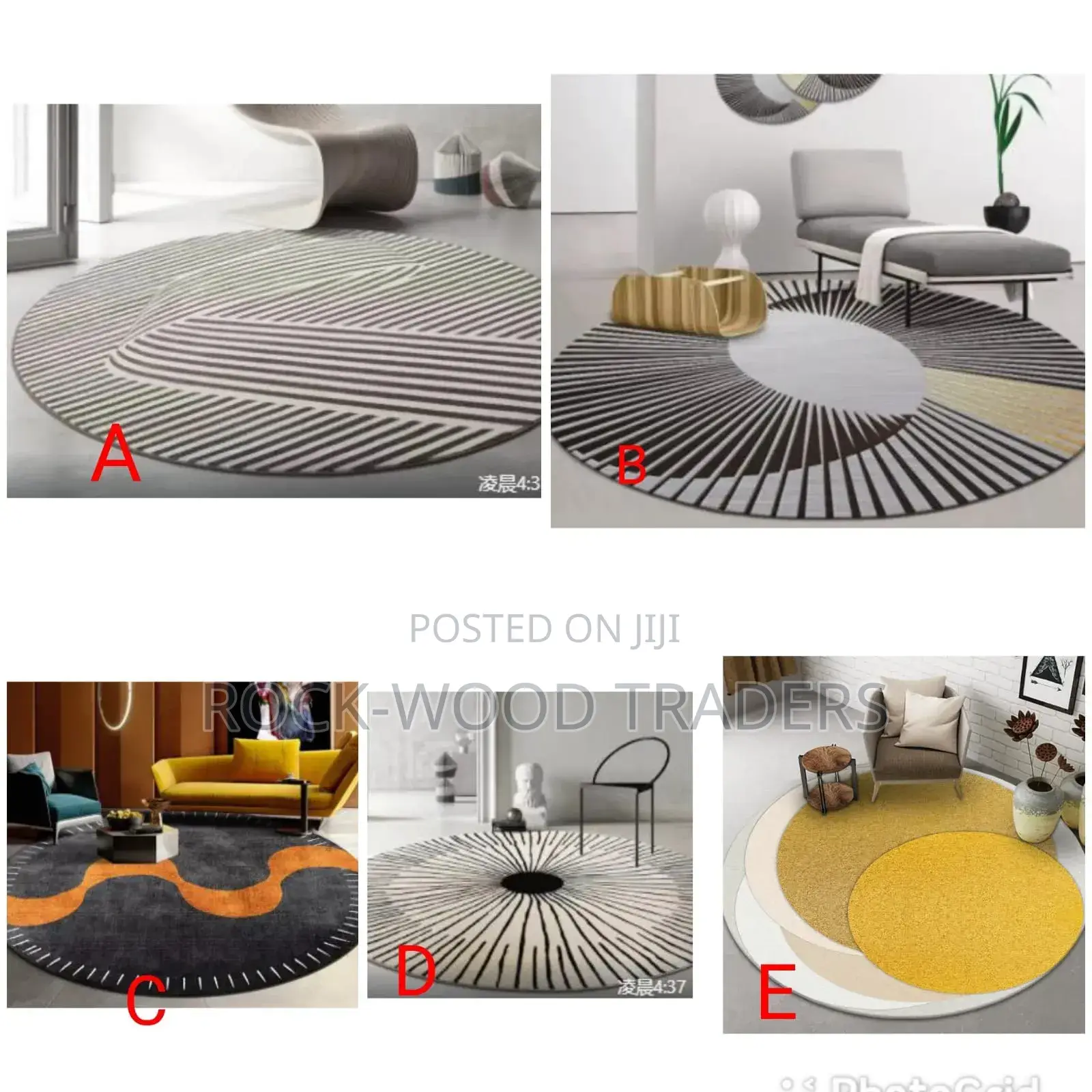Modern Round Rugs