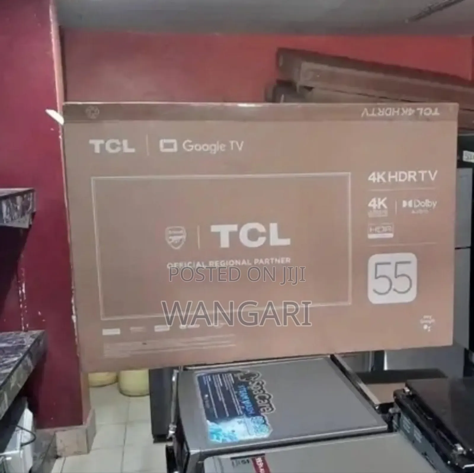 55 Inches TCL Google Smart Android Tv 4khdr