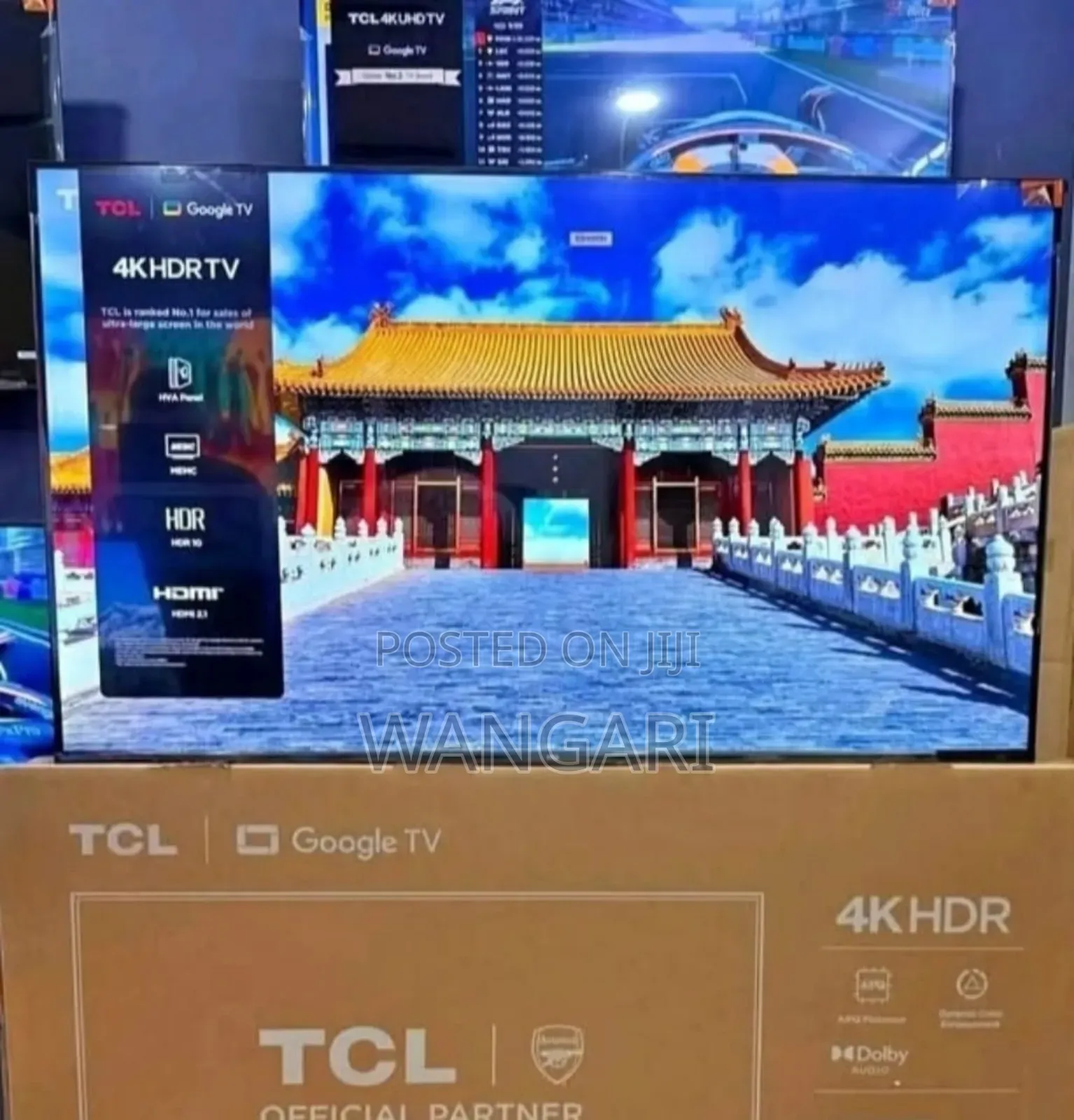Brand New 55 Inch TCL Smart Android Tv 4khd
