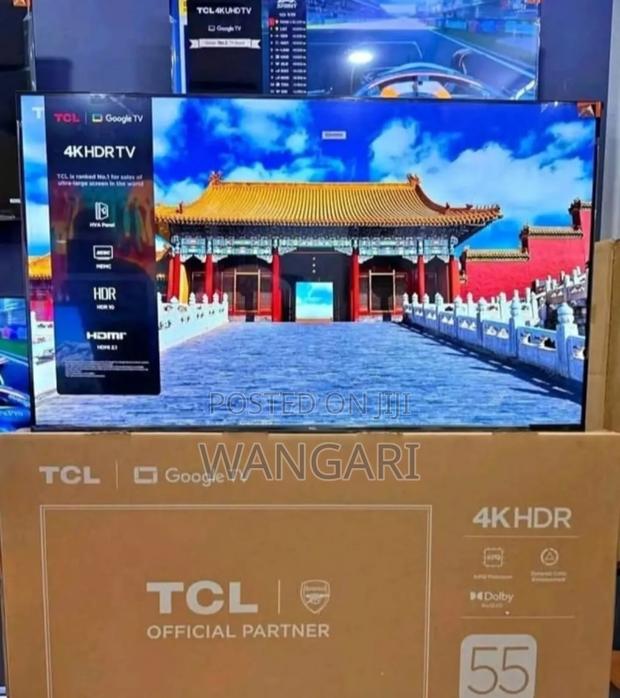55 Inch TCL Google Smart Android Tv / Youtube/ Netflix