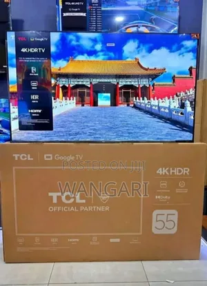 55 Inch TCL Google Smart Android Tv / Youtube/ Netflix