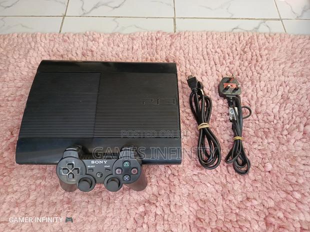 Ps3 Super Slim Chipped With 10 Games - thumbnail 3