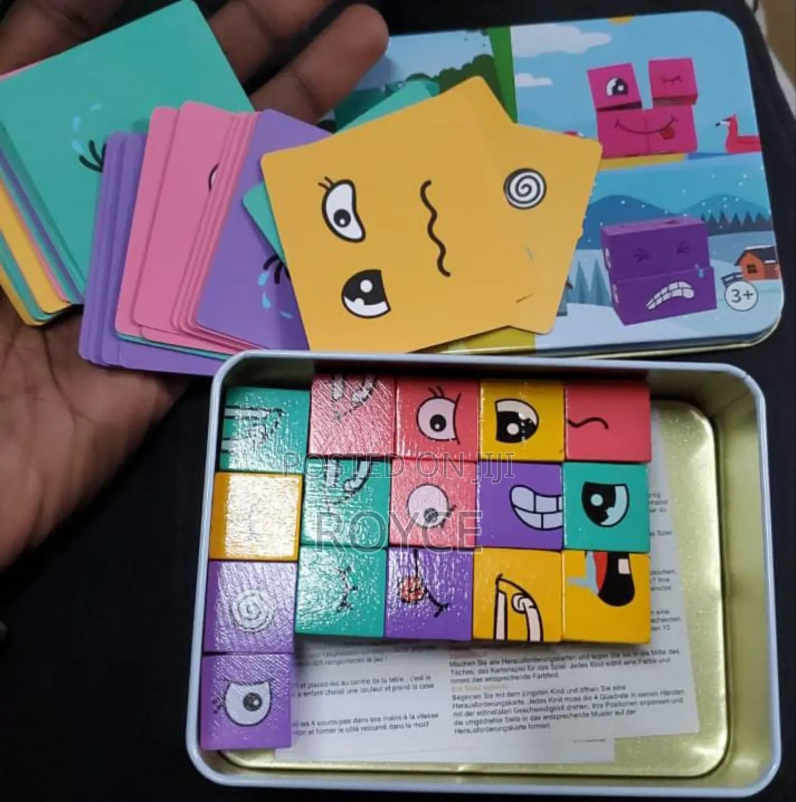 Intelligent Wooden Challenge / Face Change Rubic Cubes