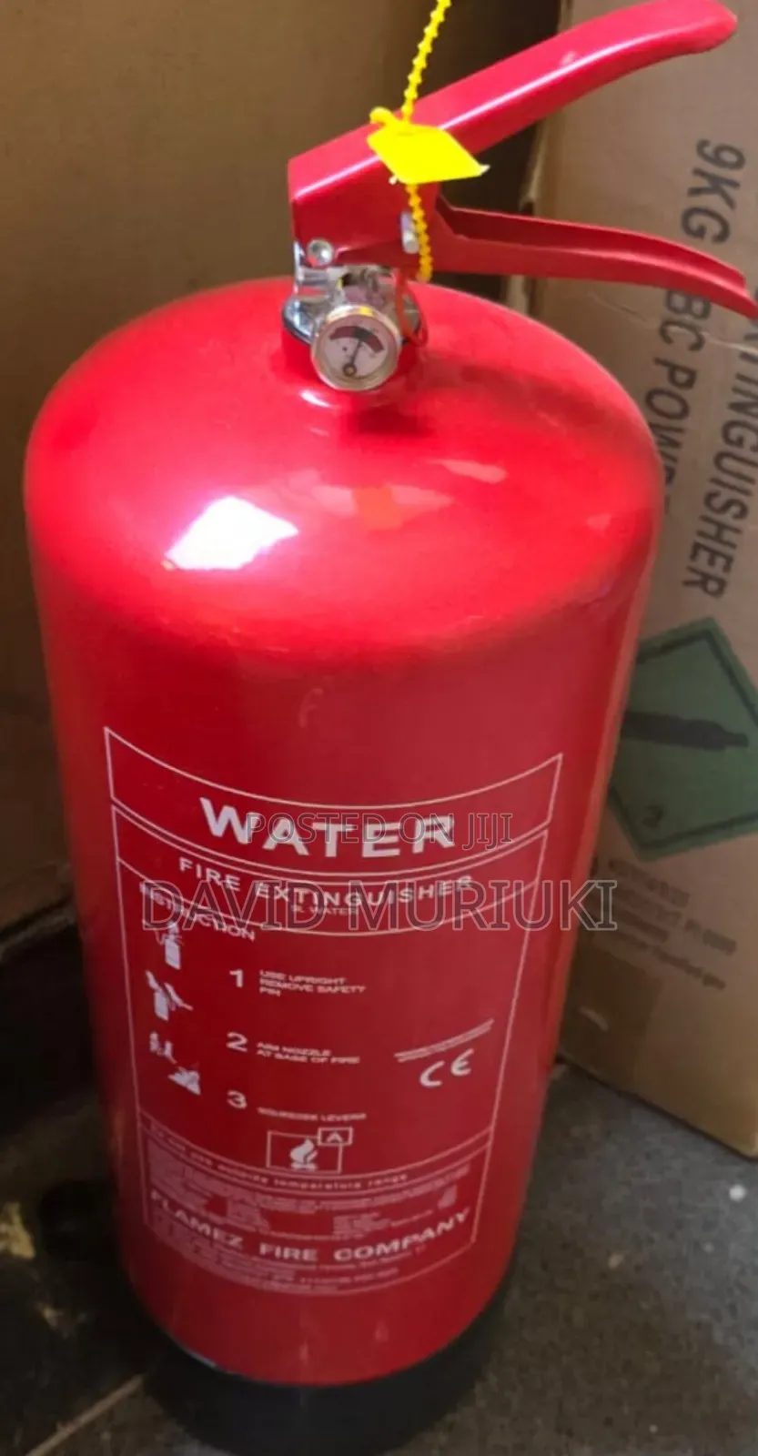 Fire Extinguisher 50kg Dcp Trolley