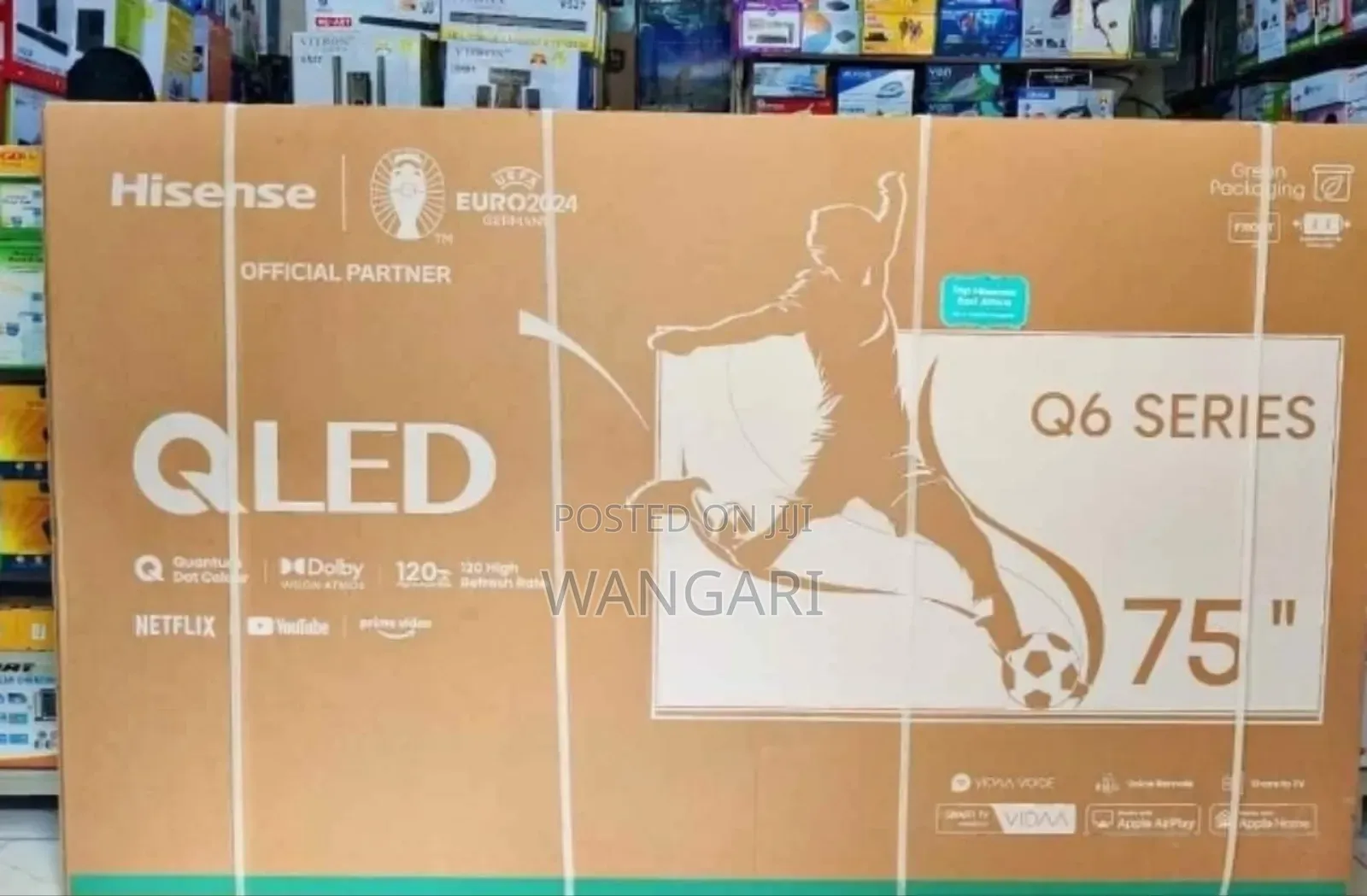 Dolby Audio Qled 75 Inch Smart Android Tv TCL