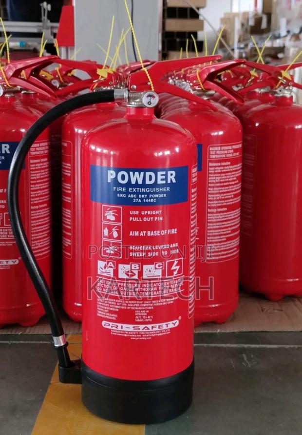 6kg Abc Dry Powder Fire Extinguisher–Multipurpose Fire Safety Cylinder