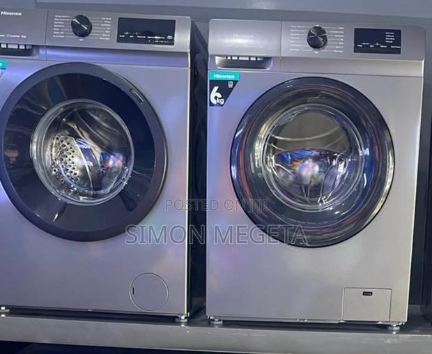 Front Load Hisense Washing Machine 10.5/6 - main view