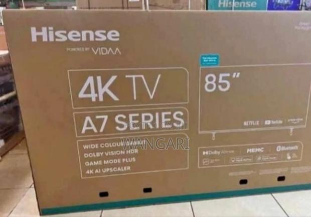 Restocked A7 Series 4 K 85 Inches Hisense Television - main view