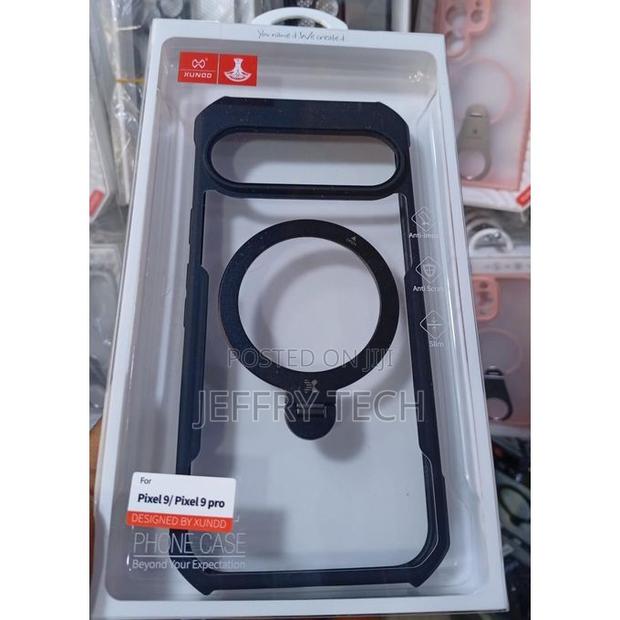 Xundd Magnetic Case for Google Pixel 9 / Pixel 9 Pro – Shockproof Tran - thumbnail 3