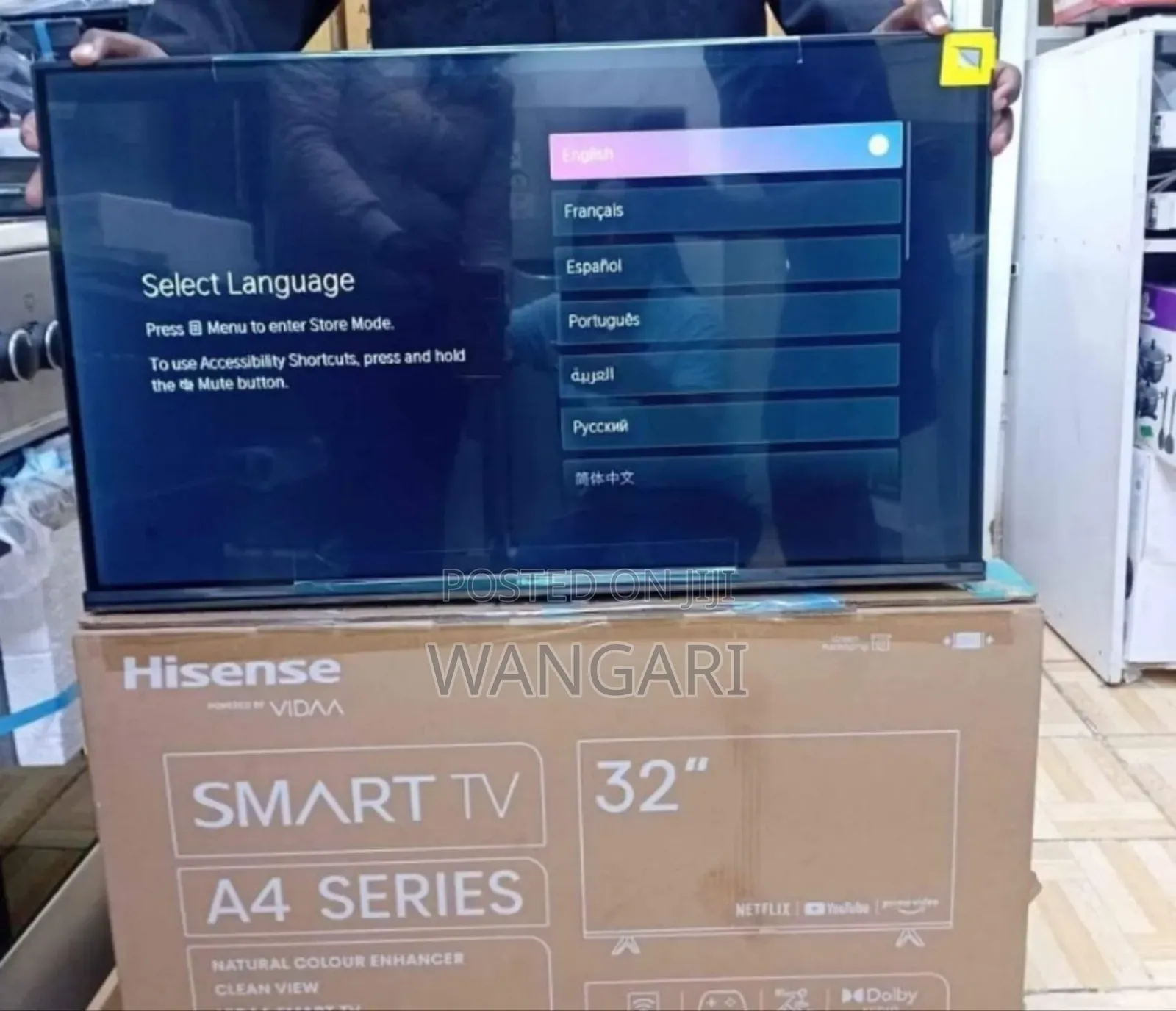 Wifi Enabled A4 Series Hisense 32 Inch Smart Tv