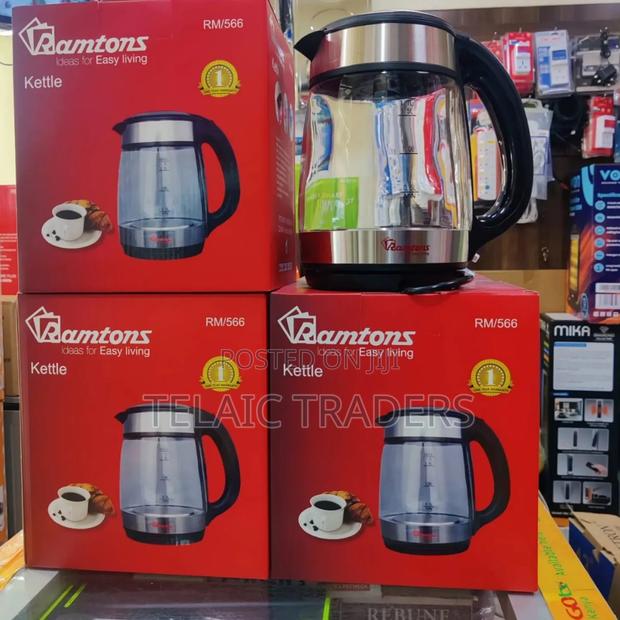 Ramtons Glass Jug Kettle 1.7litres Rm566