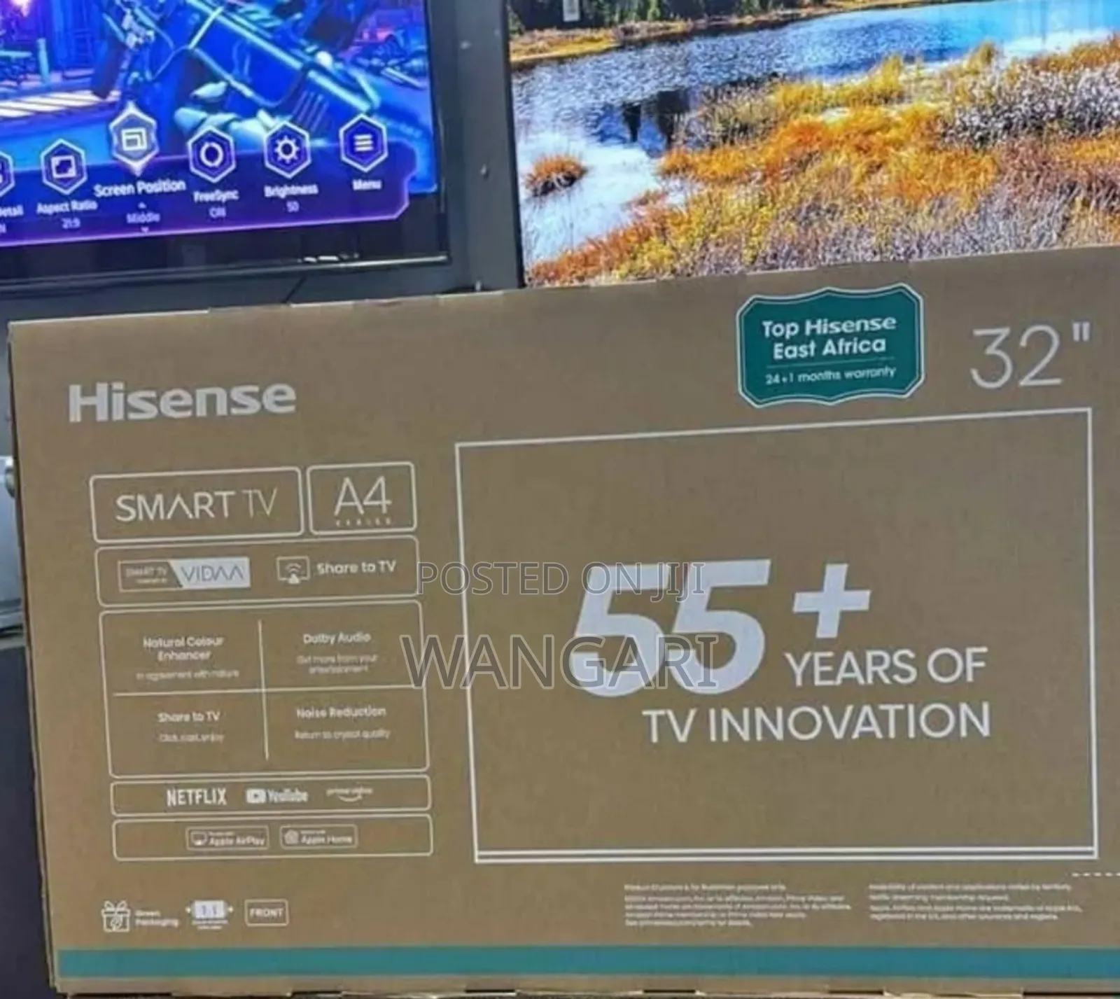 Youtube Netflix A4 Series Hisense 32 Inch Smart Tv