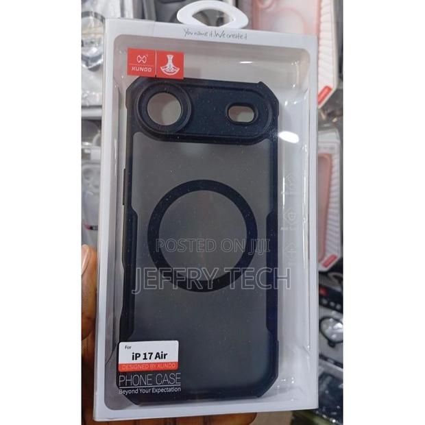 Xundd Magnetic Case for iPhone 17 Air – Shockproof Slim Transparent Co - main view