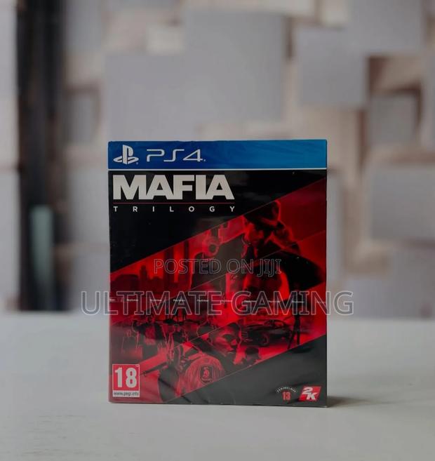 Sony Mafia Trilogy Ps4 Playstation Video Game