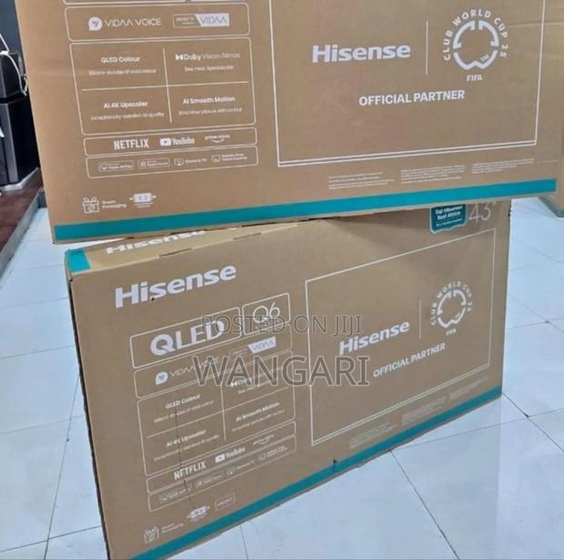 Frameless Q6 Series 43 Inch Smart Adroid Tv - thumbnail 2