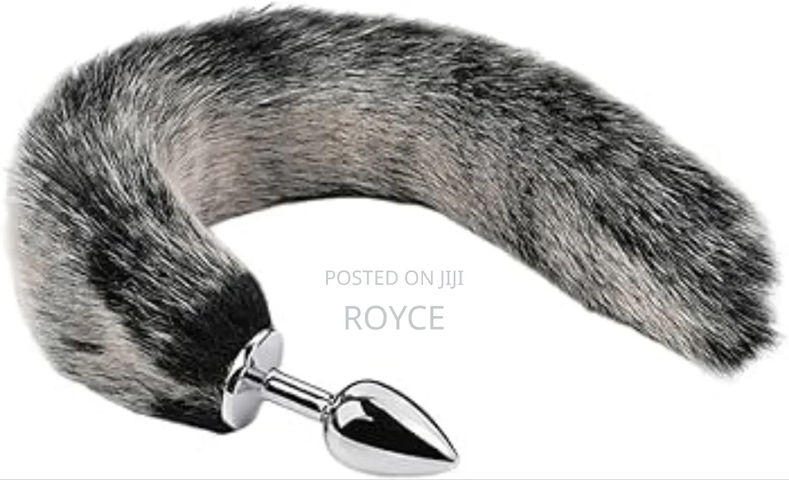 Faux Fur Plush Anal Plug
