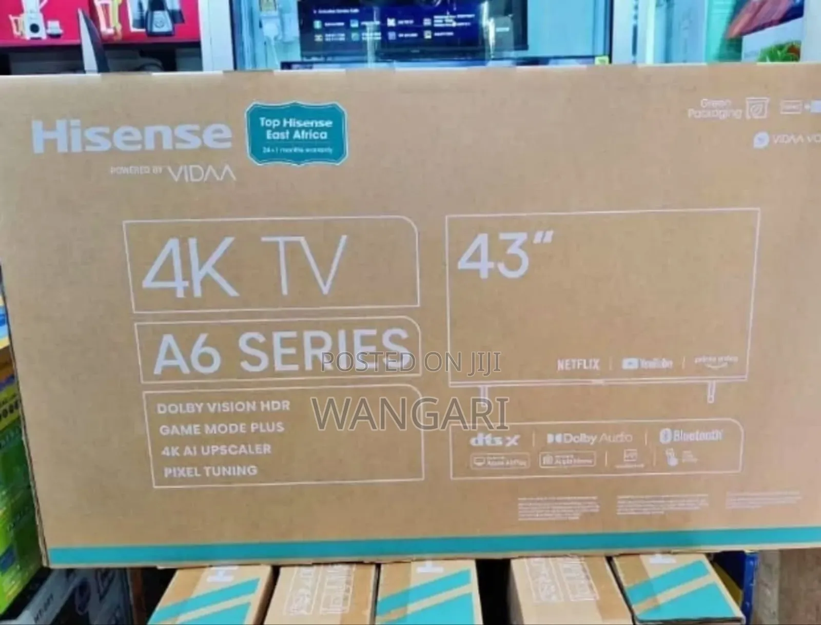 Wifi Enabled 43 Inch TCL Smart Adroid Tv