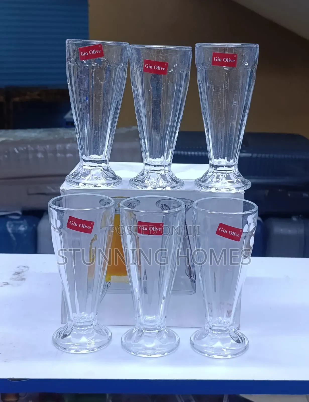 6pcs Smoothie Glasses