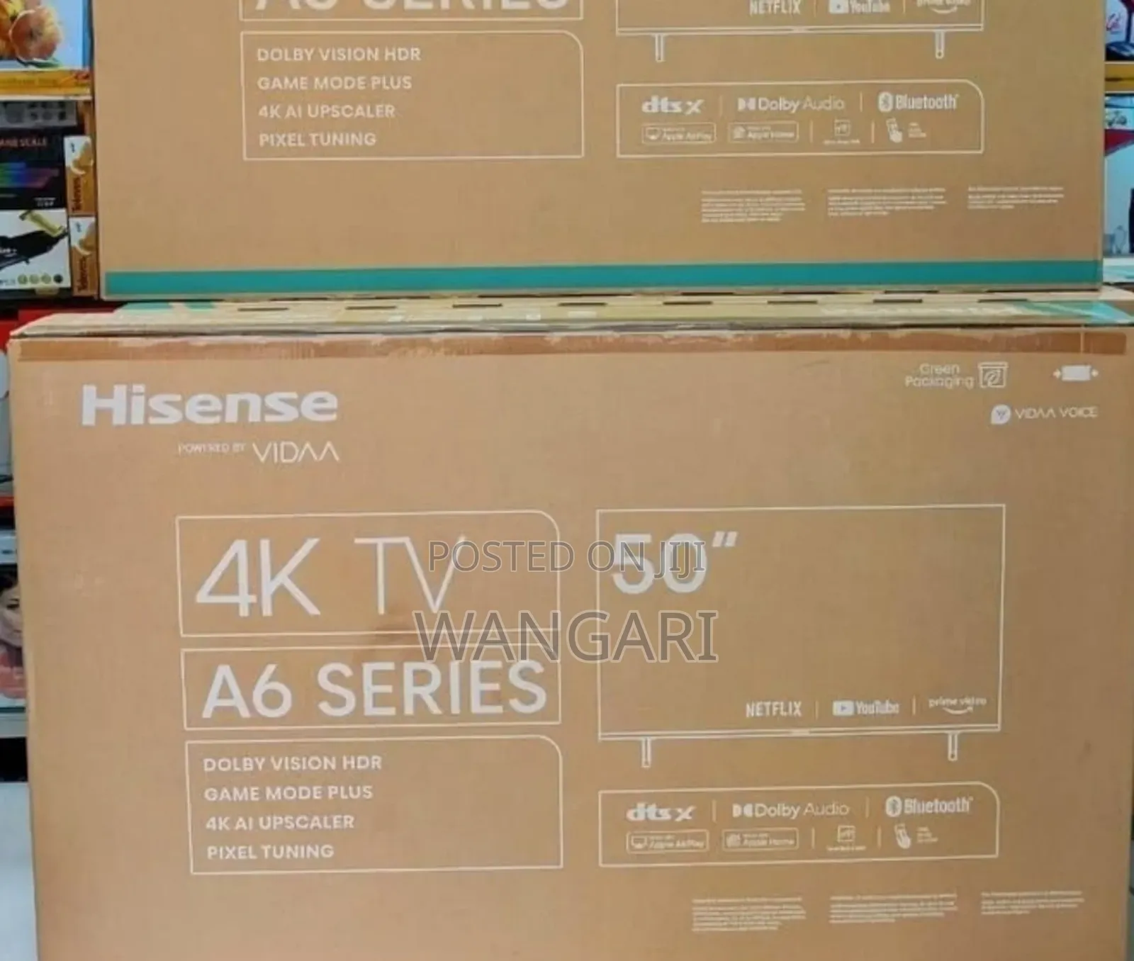 A6 Series Hisense 50 Inch 4 K Television