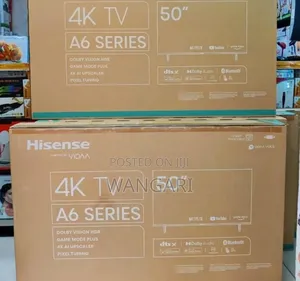 Bluetooth Enabled A6 Series Hisense 50 Inch 4 K Television