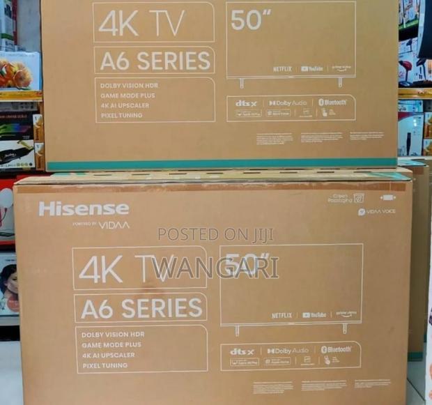 Bluetooth Enabled A6 Series Hisense 50 Inch 4 K Television - thumbnail 2