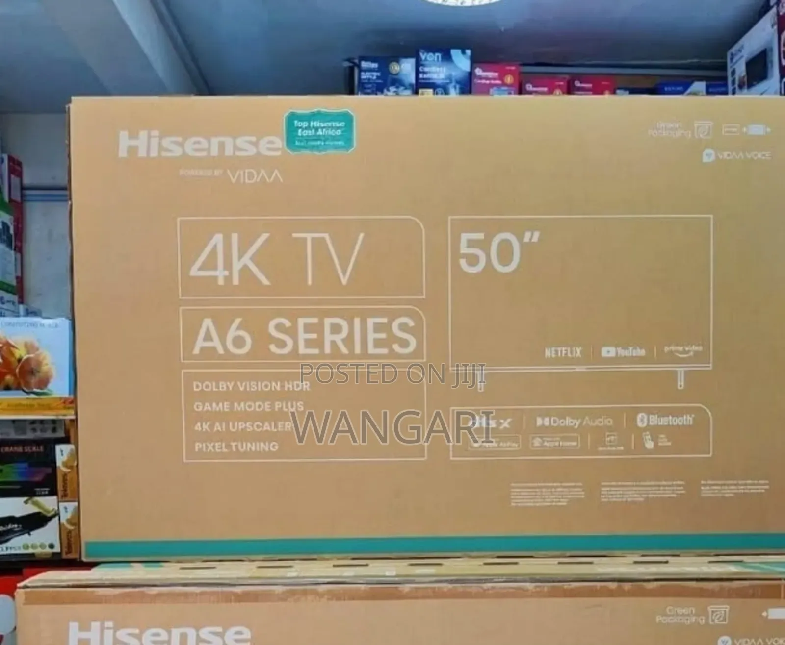 Bluetooth Enabled 4 K A6 Series Hisense 50 Inch