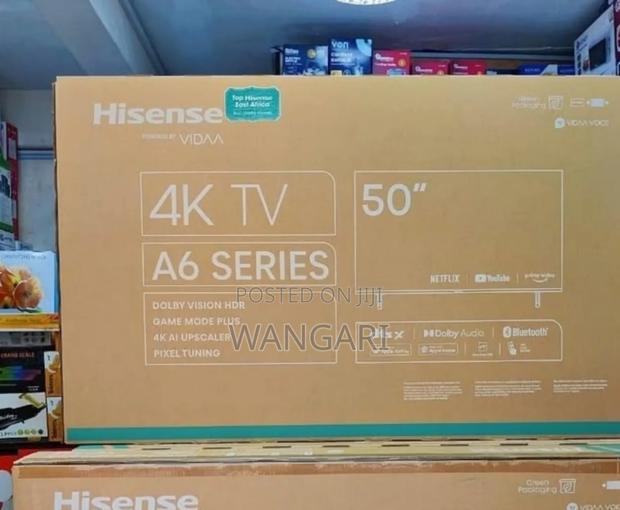 Bluetooth Enabled 4 K A6 Series Hisense 50 Inch - main view