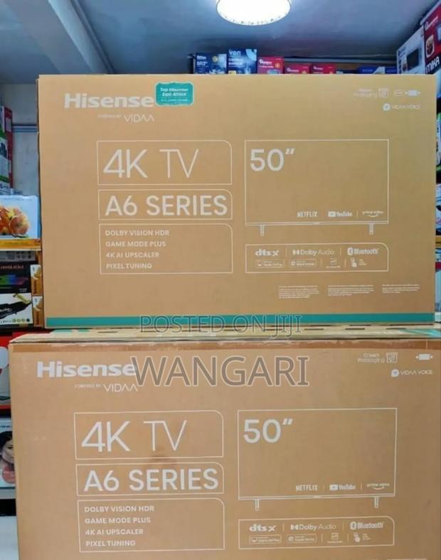 Bluetooth Enabled 4 K A6 Series Hisense 50 Inch - thumbnail 3