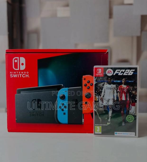 Nintendo Switch Console + Fc 2026 - main view