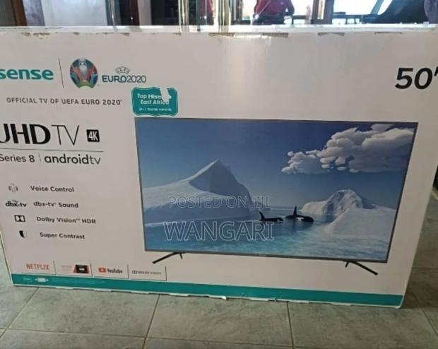 Voice Control Hisense 50 Inch 4 K Television - thumbnail 3