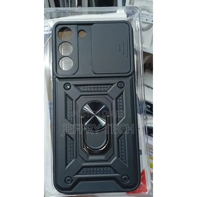 Samsung Galaxy S22 Plus Heavy Duty Shockproof Armor Case – Slide Camer