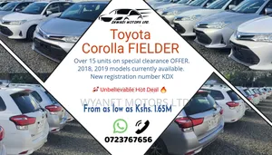 Toyota Corolla Fielder 1.5 Hybrid FWD 2018 Silver