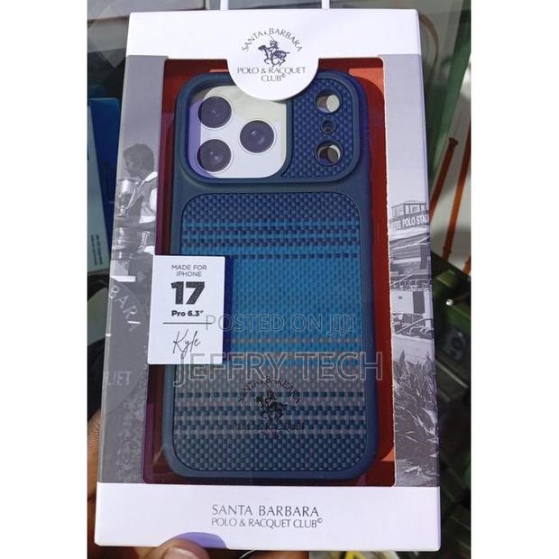 Barbara Polo Club Kyle Series Case for iPhone 17 Pro (6.3") - Blue