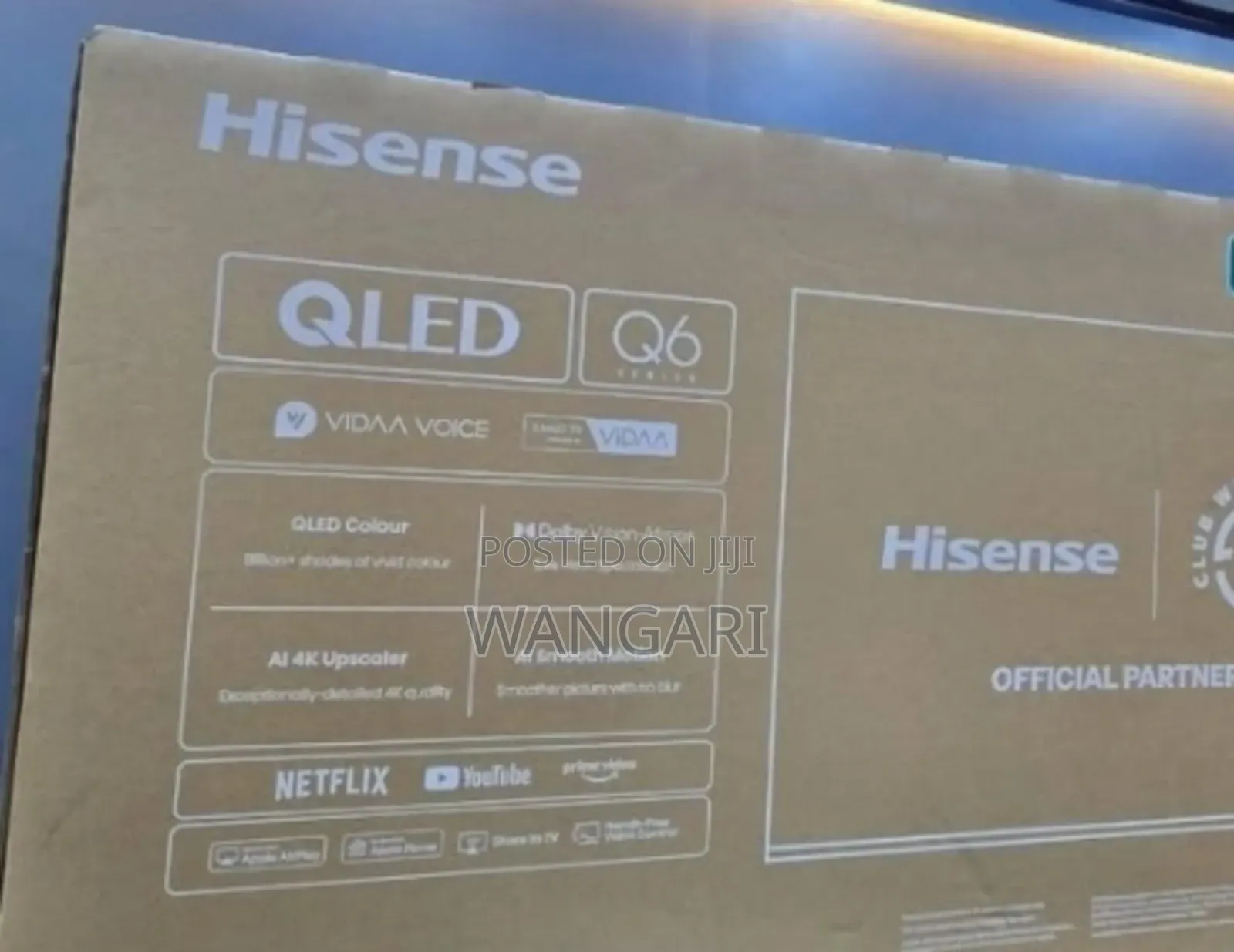 Youtube Netflix Qled Q6 Series Hisense 55 Inch Tv