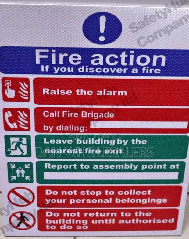 Fire Action Plan - main view