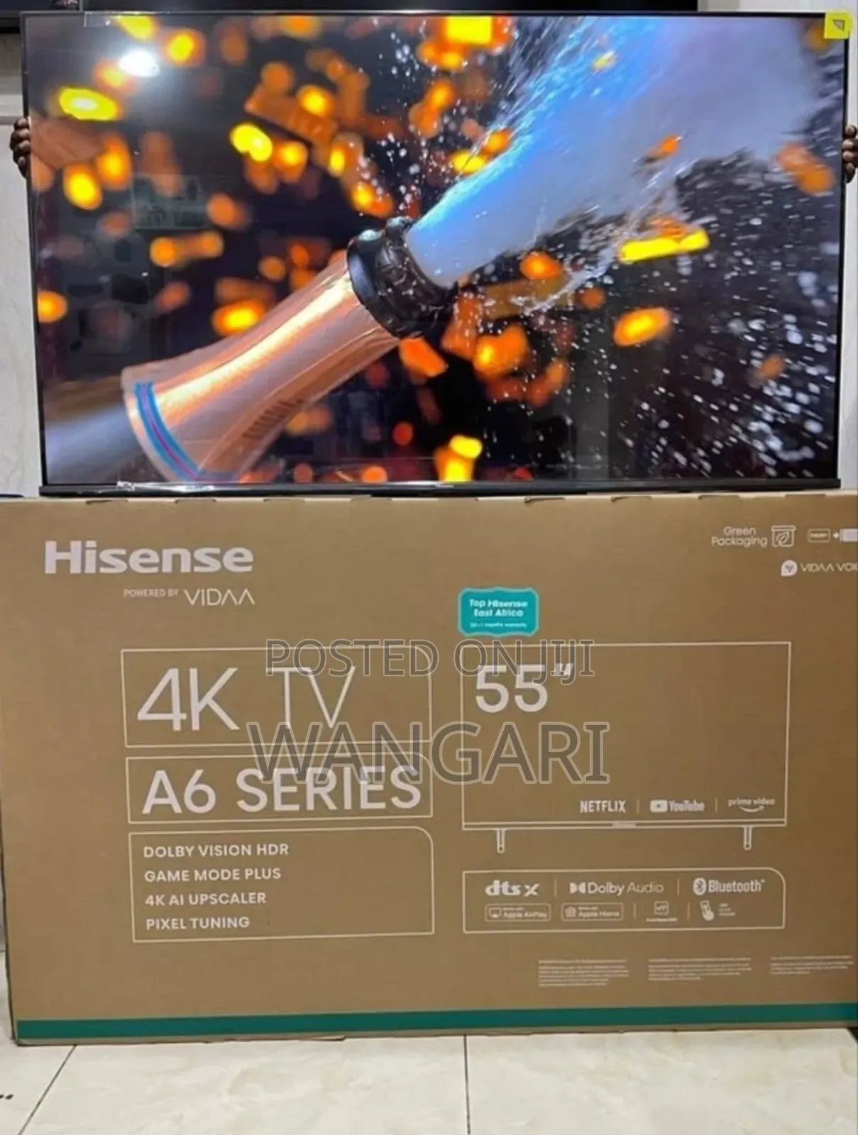 Restocked 4 K Tv A6 Series Hisense 55 Inch Tv