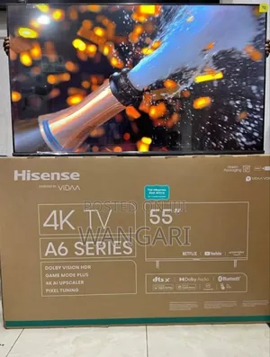 Restocked 4 K Tv A6 Series Hisense 55 Inch Tv