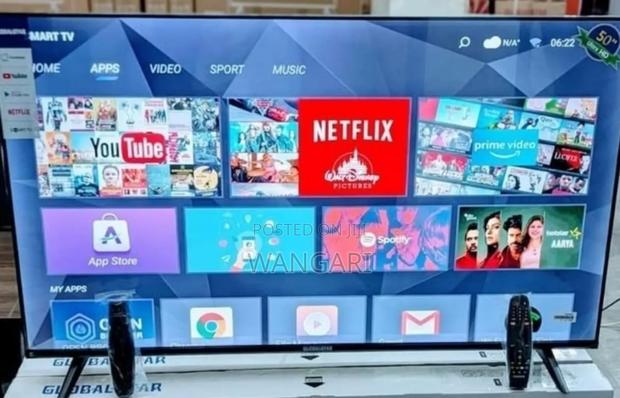 Youtube Netflix 50 Inch Globalstar Smart Tv
